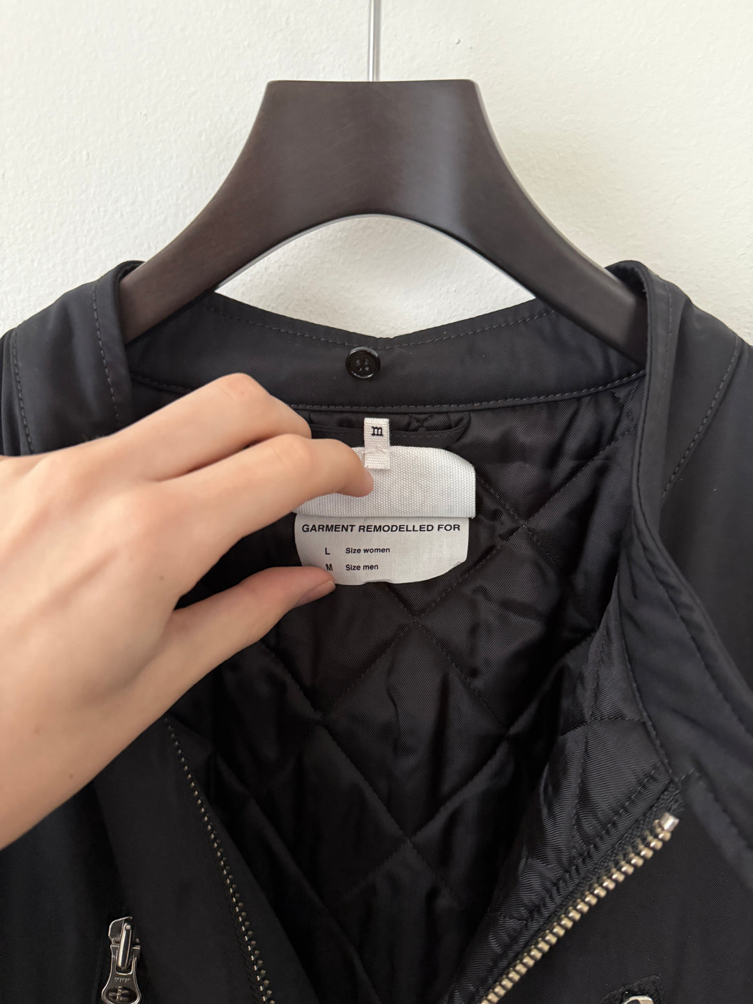 MM6 Hooded 5 Zip Bomber w/Scarf