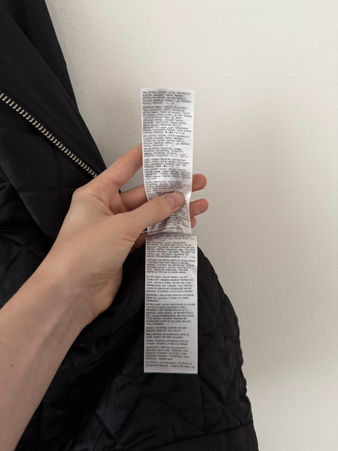 MM6 Hooded 5 Zip Bomber w/Scarf