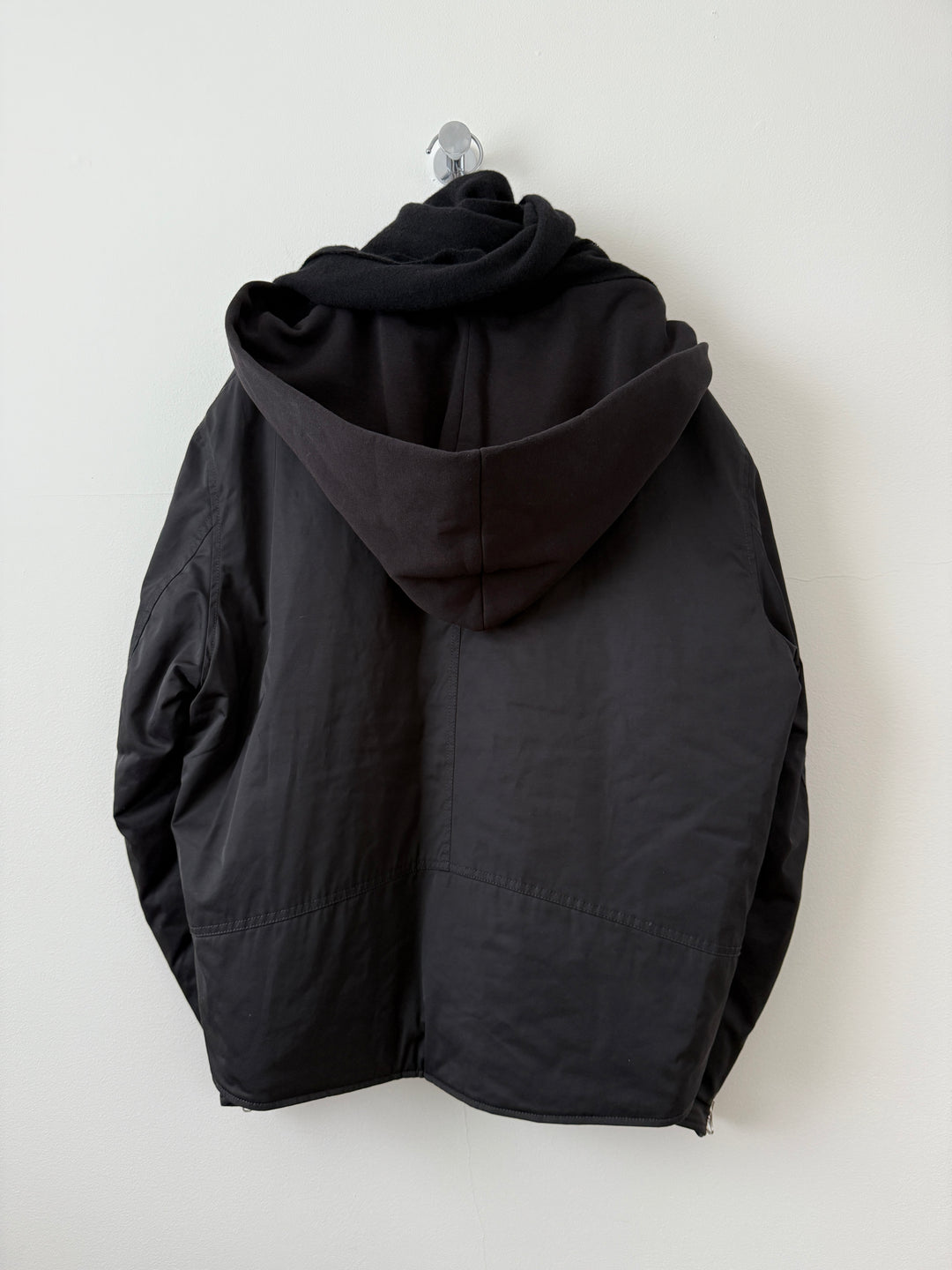 MM6 Hooded 5 Zip Bomber w/Scarf