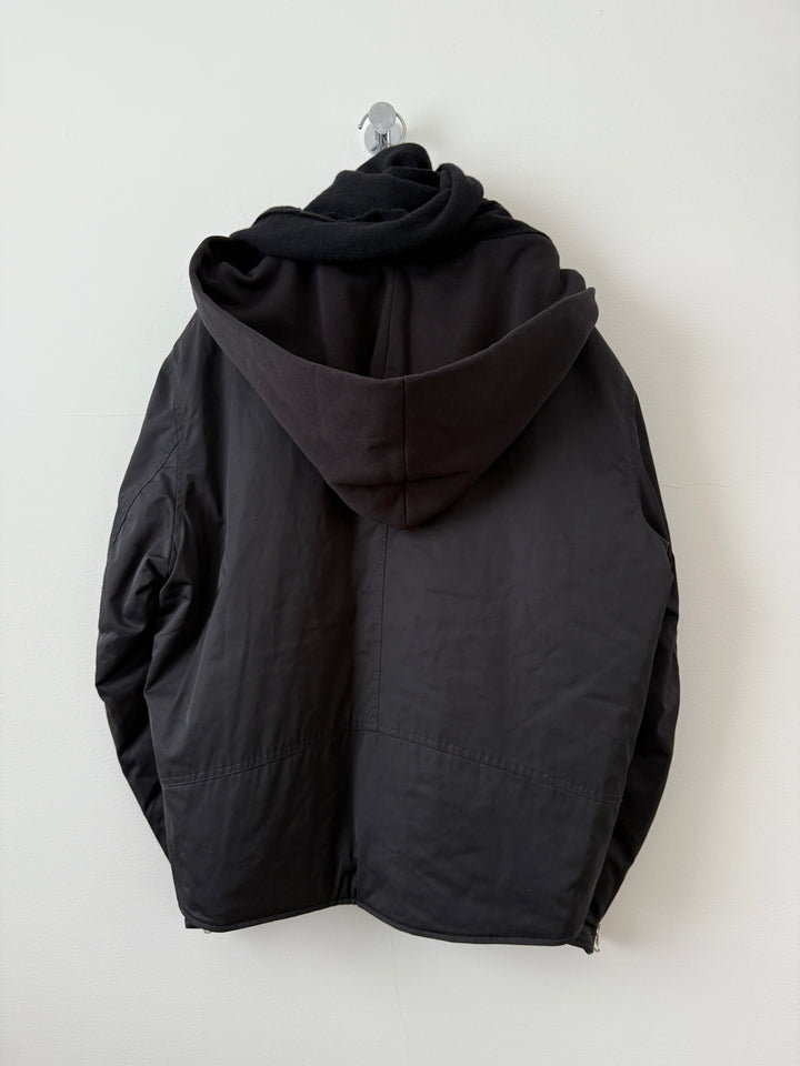 MM6 Hooded 5 Zip Bomber w/Scarf