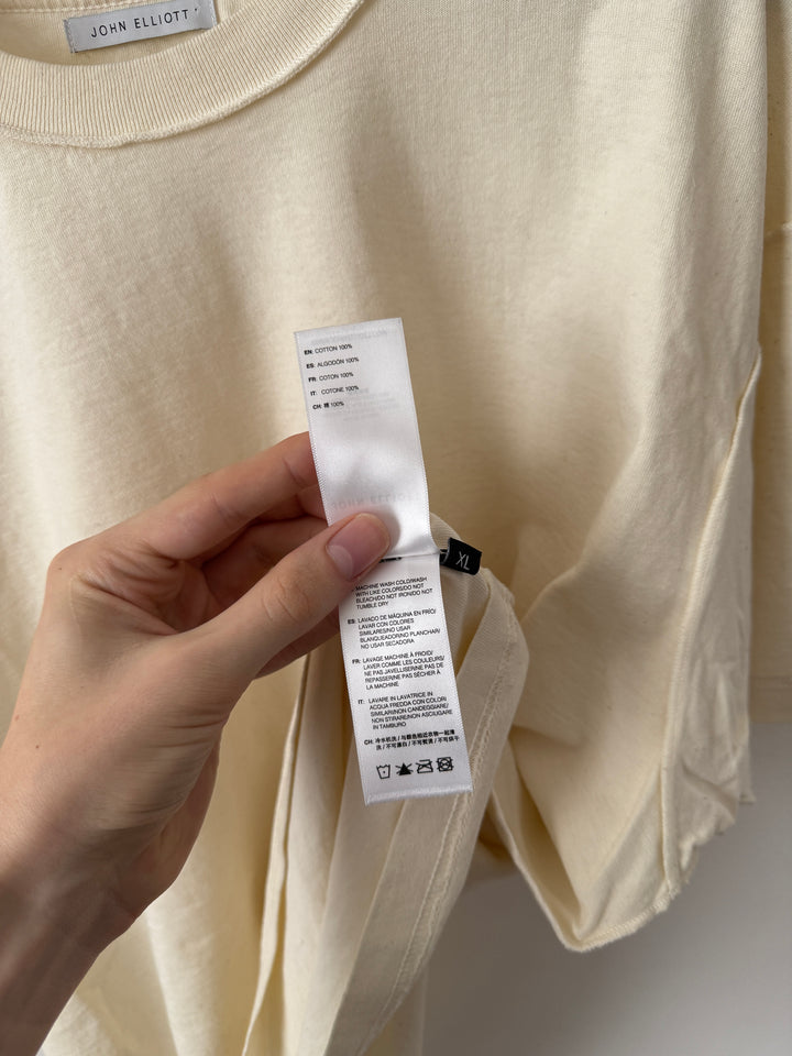 Reverse Cropped T Shirt