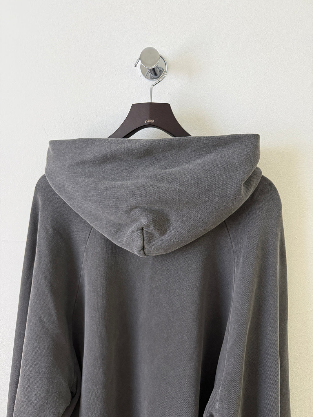 Grey Folsom Distressed Hoodie
