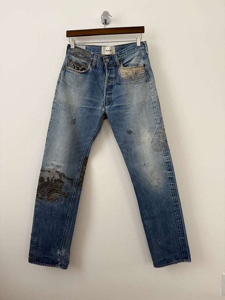 Proleta Re Art Glitch Boro Denim