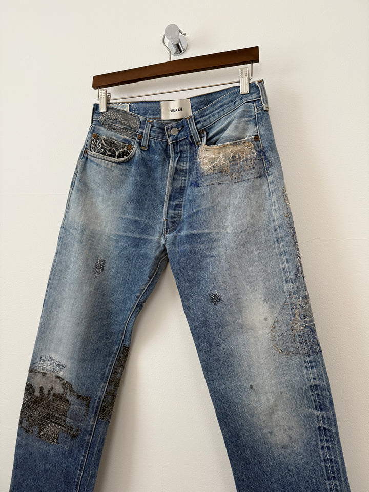 Proleta Re Art Glitch Boro Denim