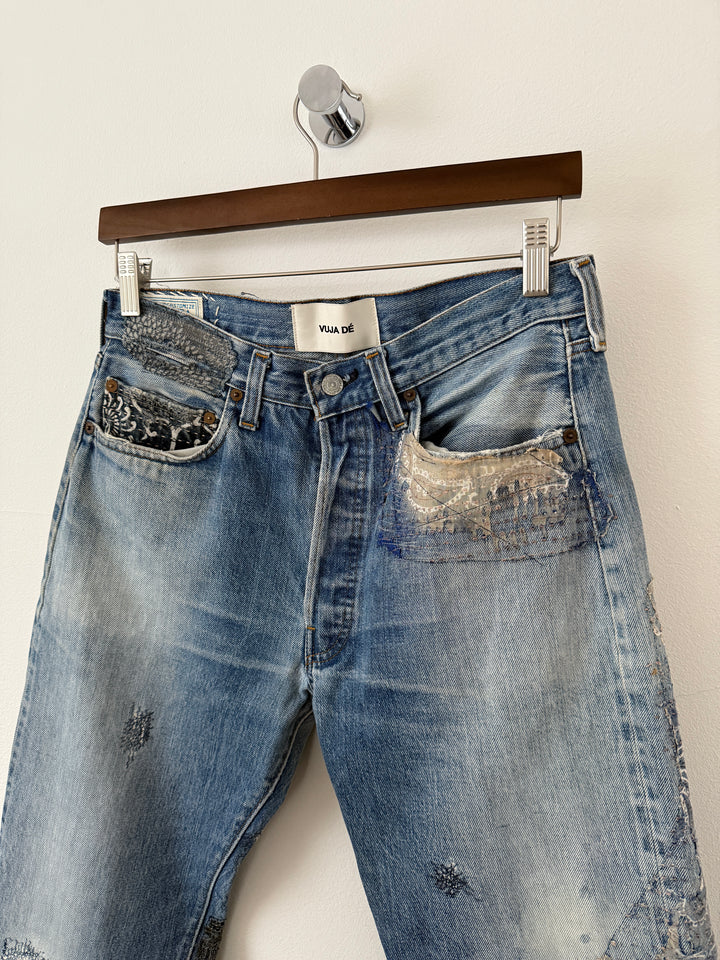 Proleta Re Art Glitch Boro Denim