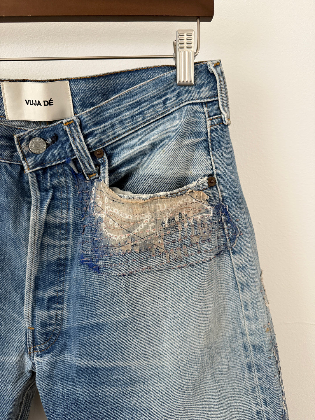 Proleta Re Art Glitch Boro Denim