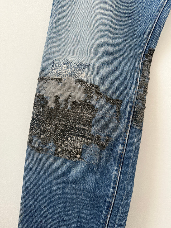 Proleta Re Art Glitch Boro Denim