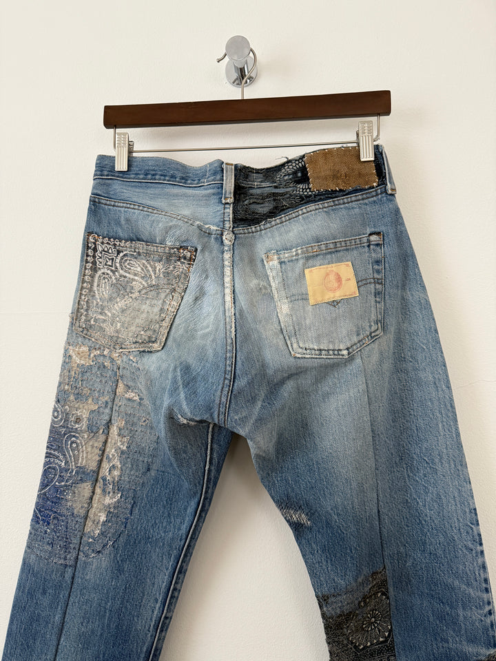 Proleta Re Art Glitch Boro Denim