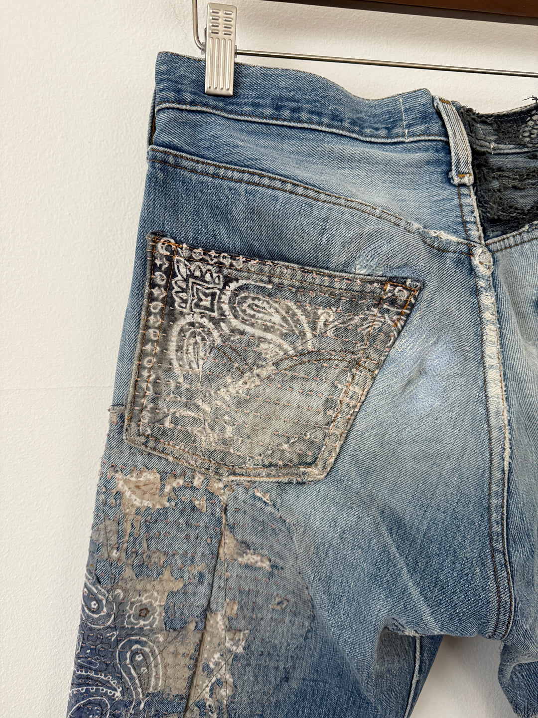 Proleta Re Art Glitch Boro Denim