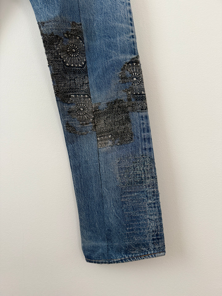 Proleta Re Art Glitch Boro Denim