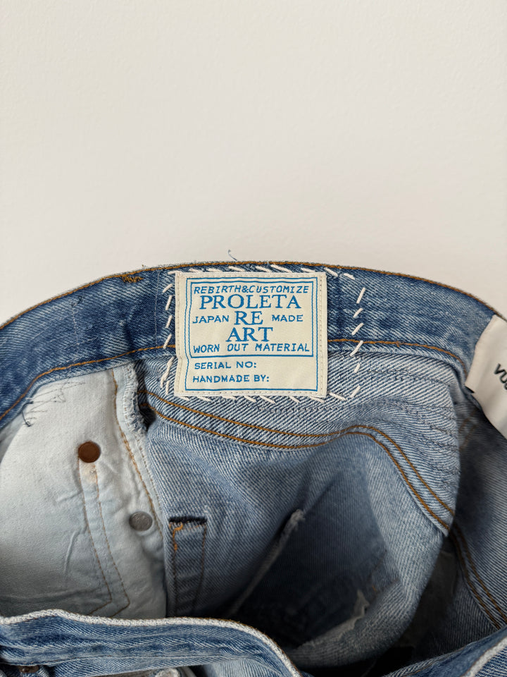 Proleta Re Art Glitch Boro Denim