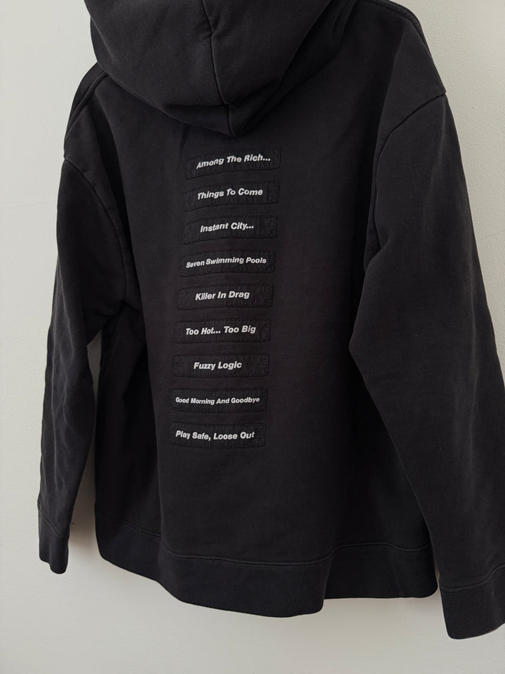 SS18 Poem Patch Joy Division Hoodie