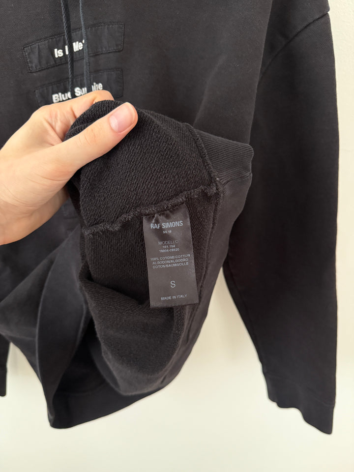 SS18 Poem Patch Joy Division Hoodie