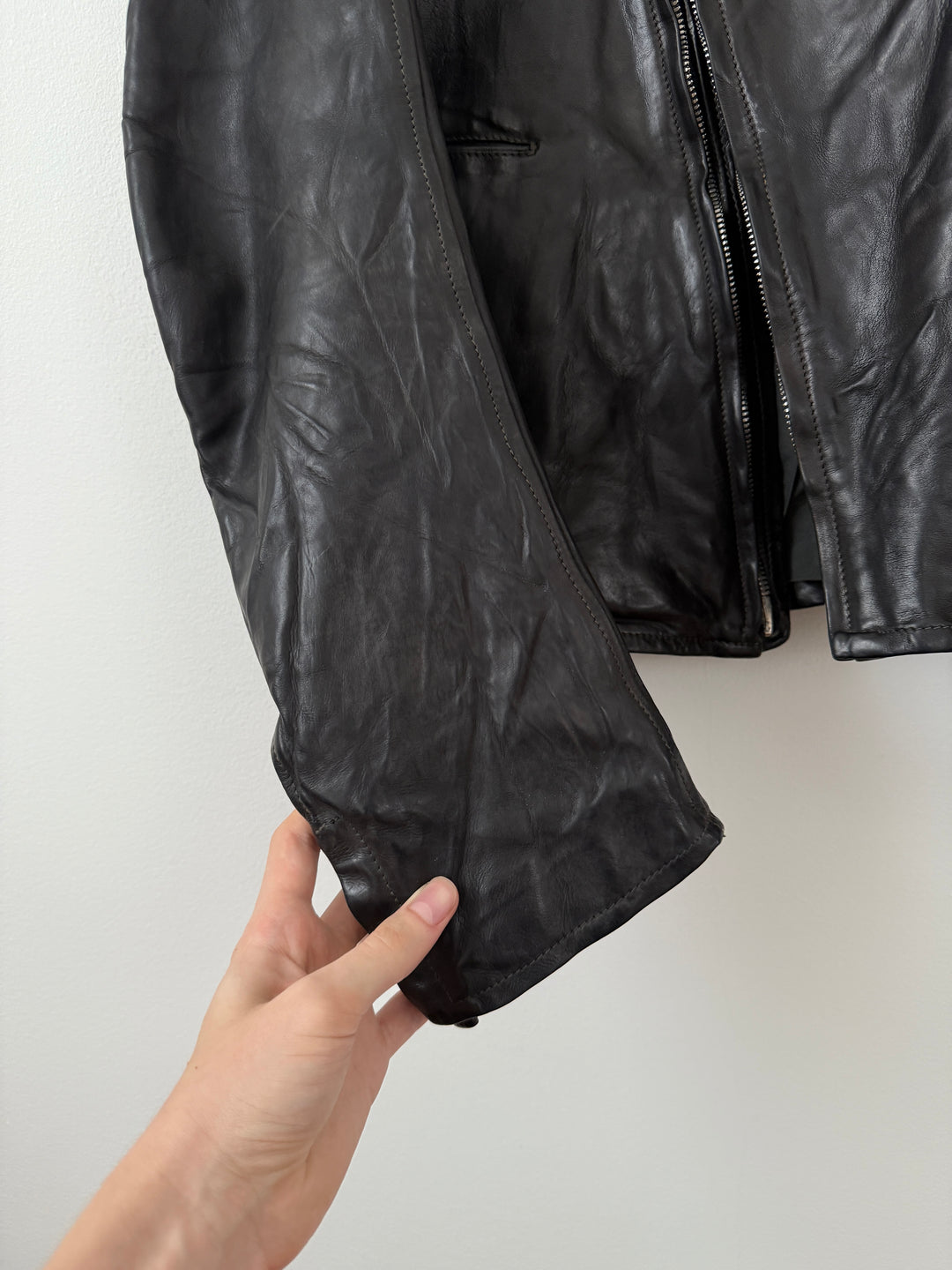 'Disjointed' Fencing Moto Jacket