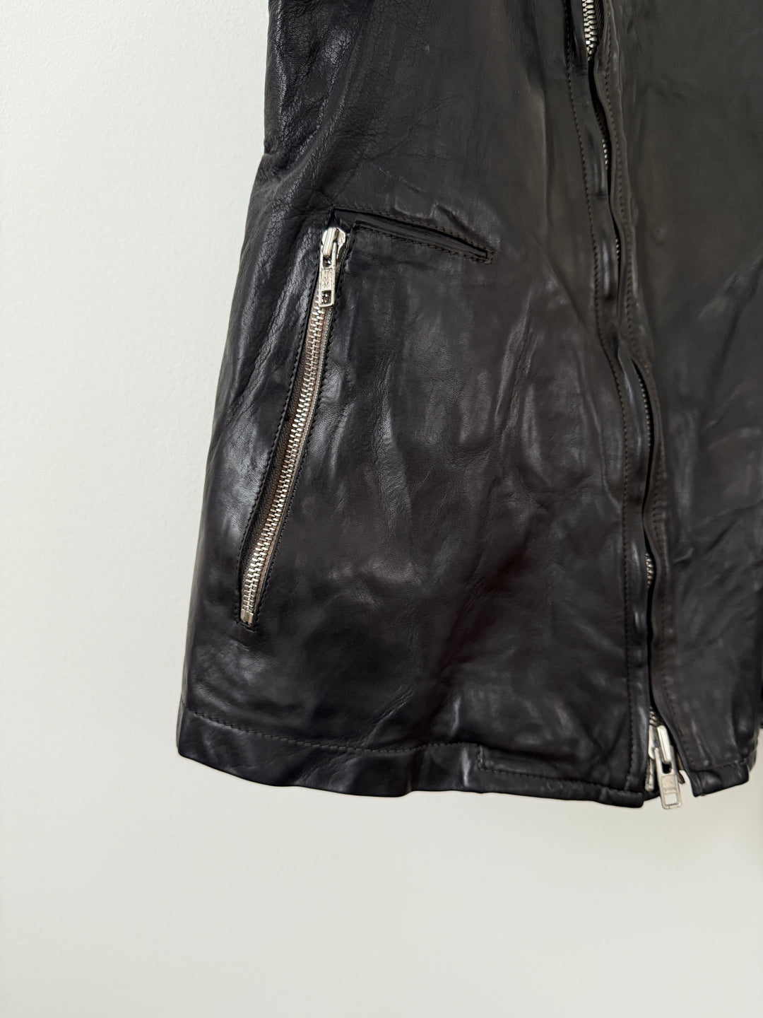 'Disjointed' Fencing Moto Jacket