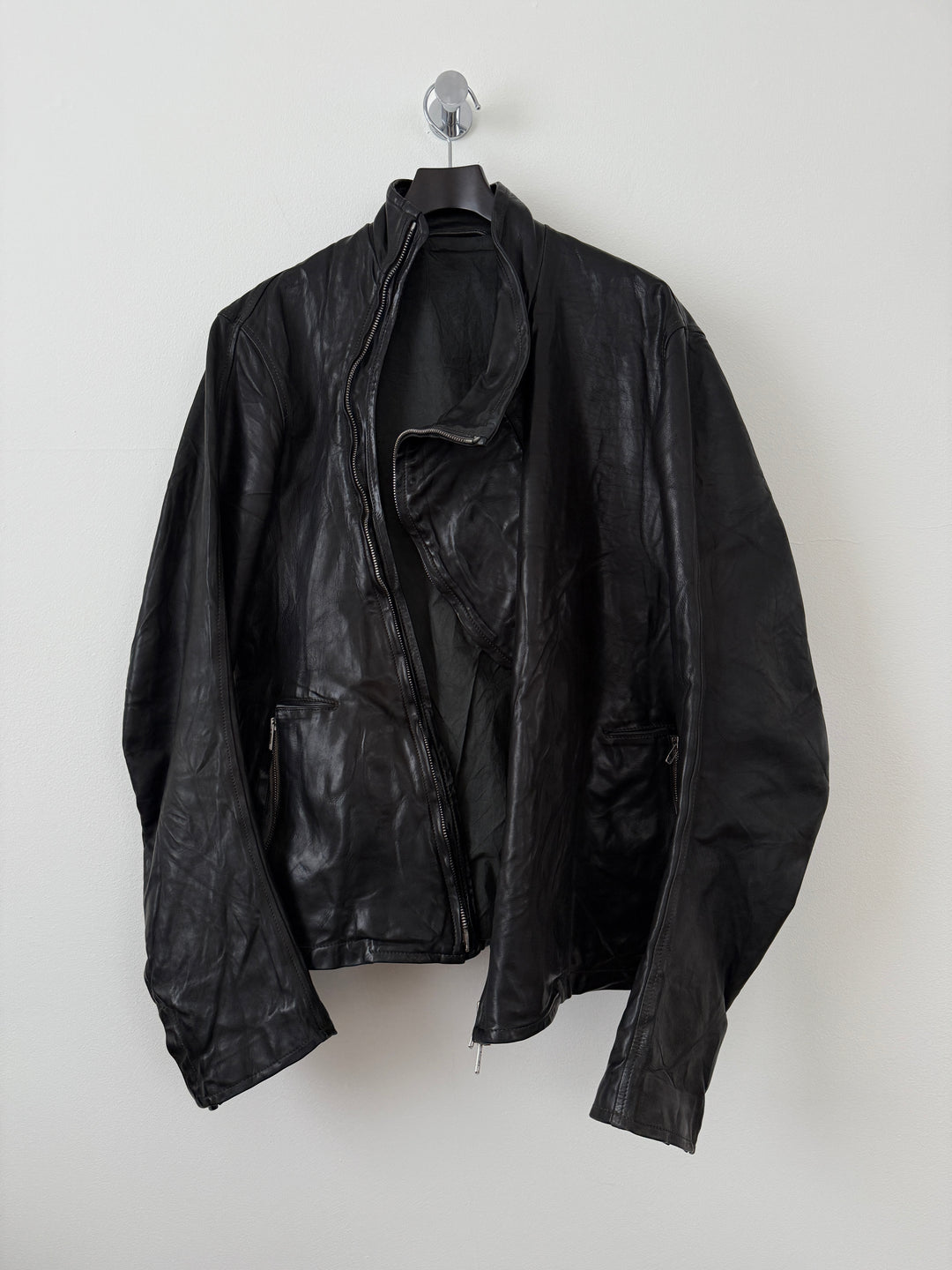 'Disjointed' Fencing Moto Jacket