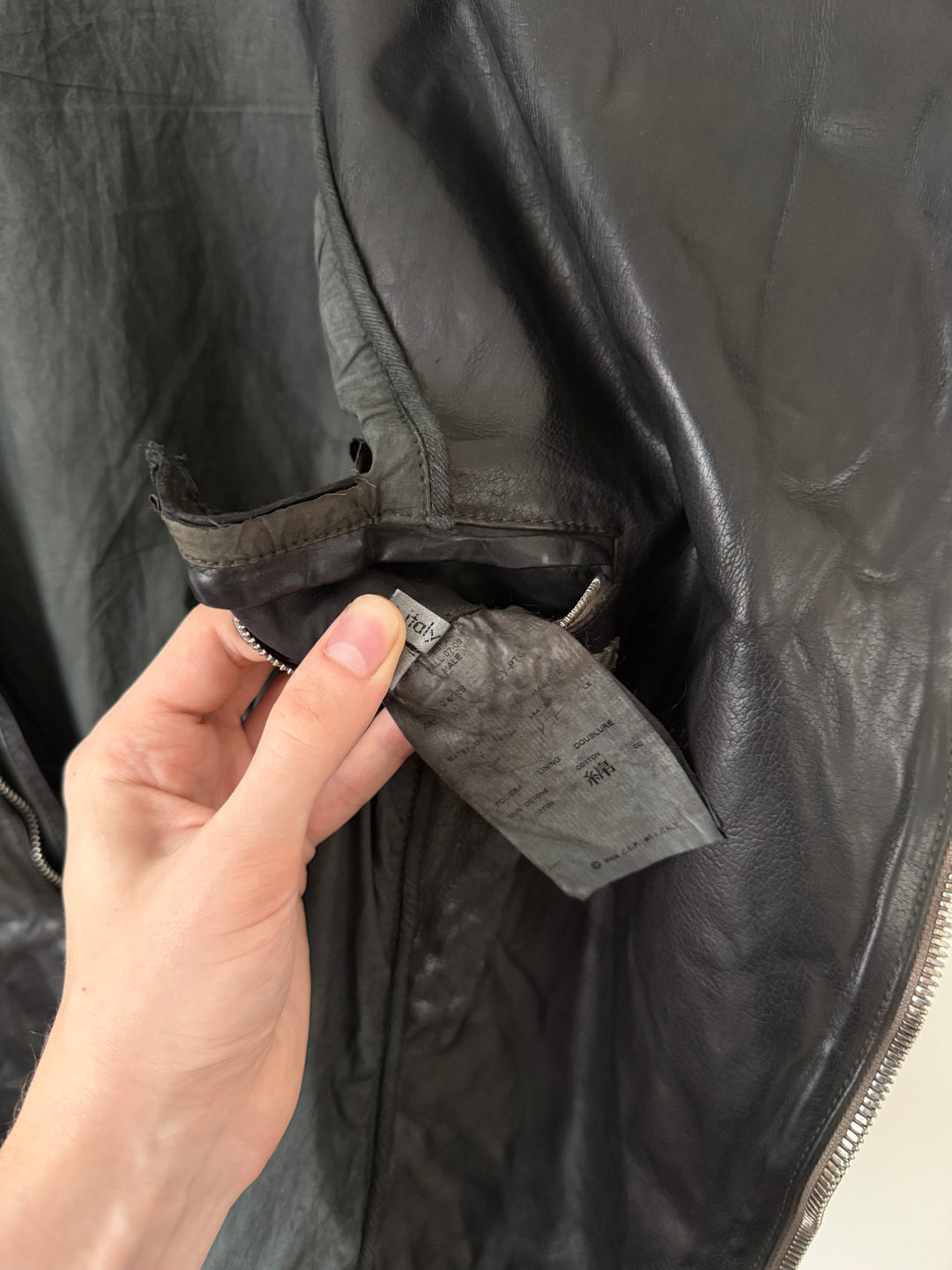 'Disjointed' Fencing Moto Jacket