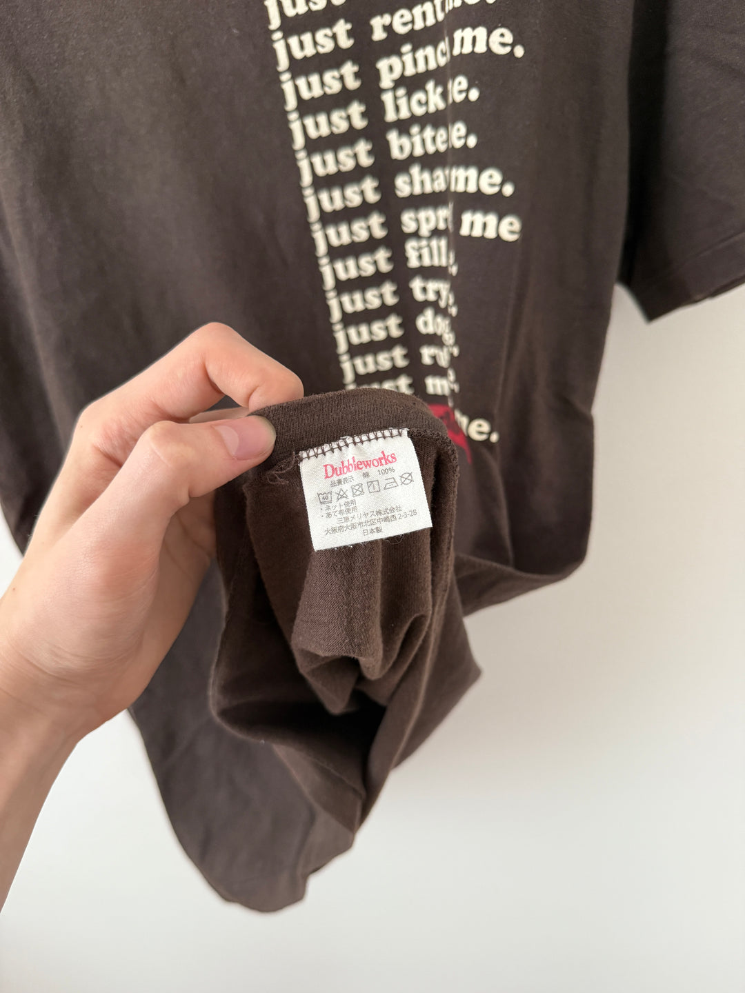 Dubbleworks "Just Do Me" Tee