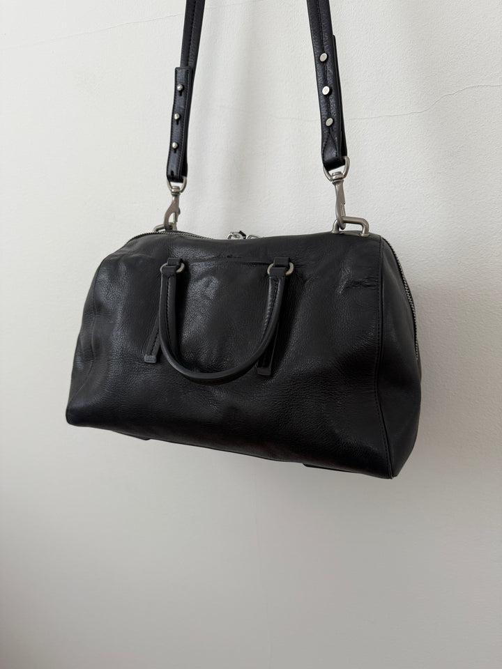 Leather Top Handle Bag