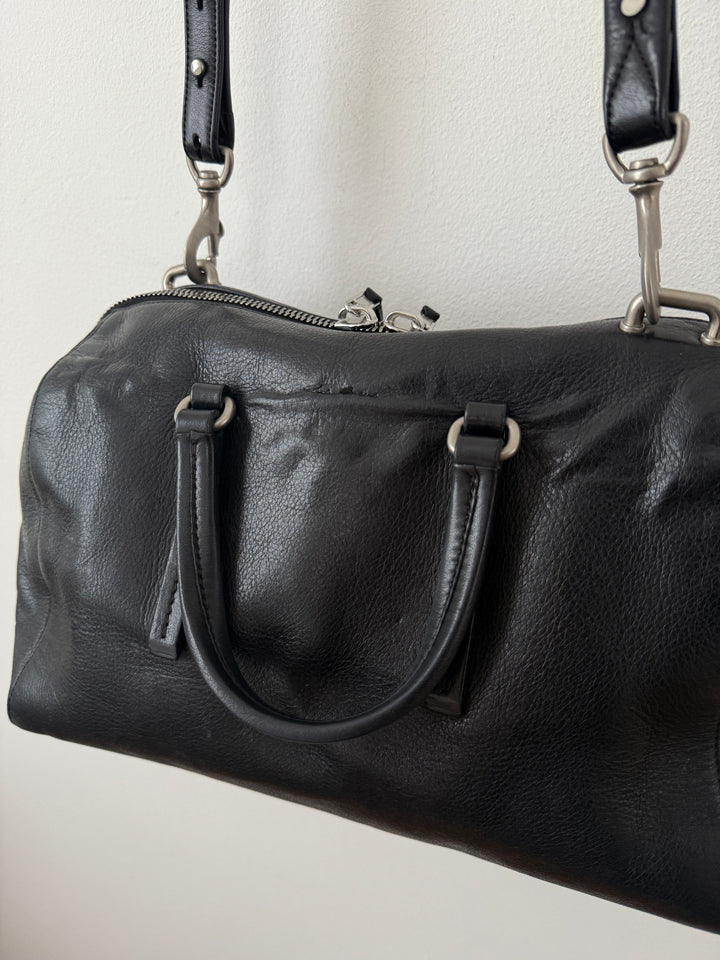 Leather Top Handle Bag