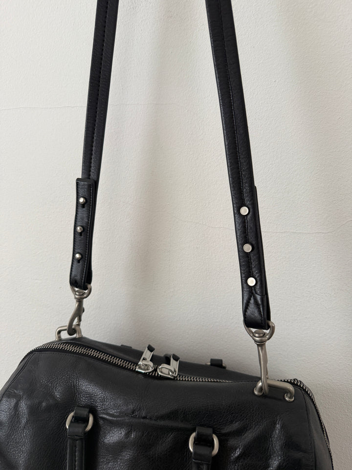 Leather Top Handle Bag
