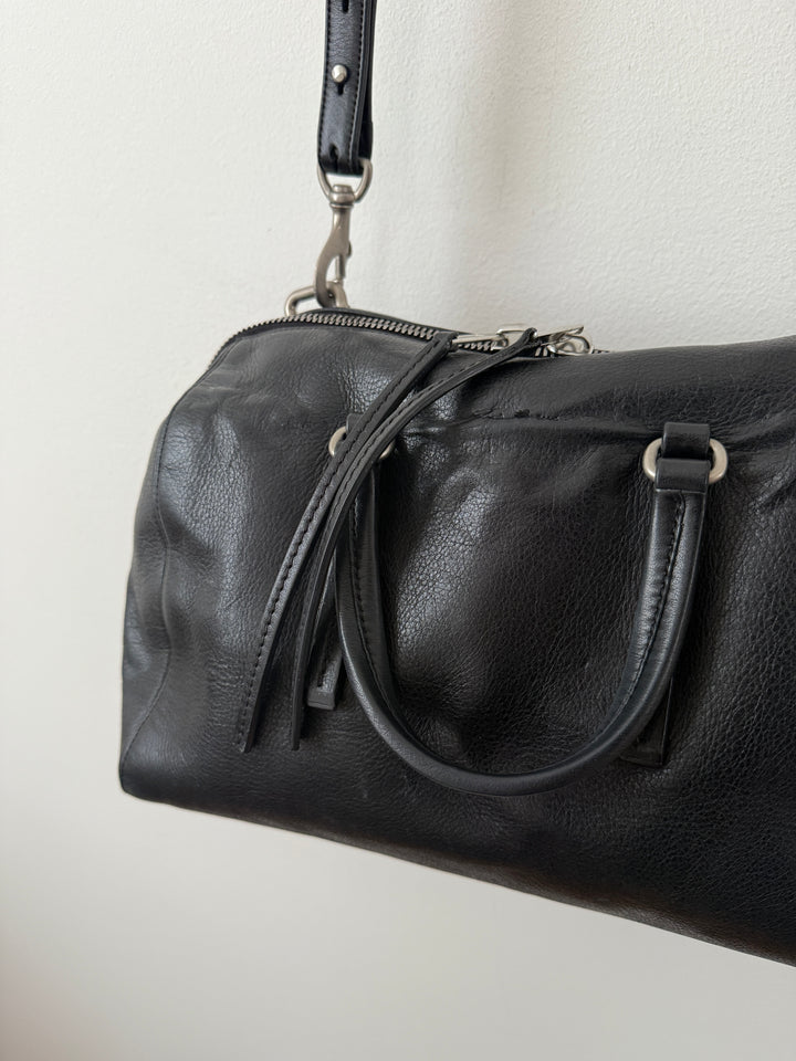 Leather Top Handle Bag