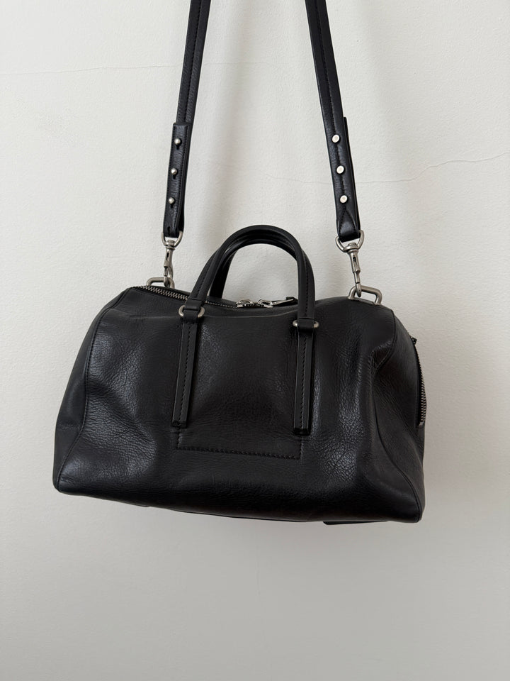 Leather Top Handle Bag
