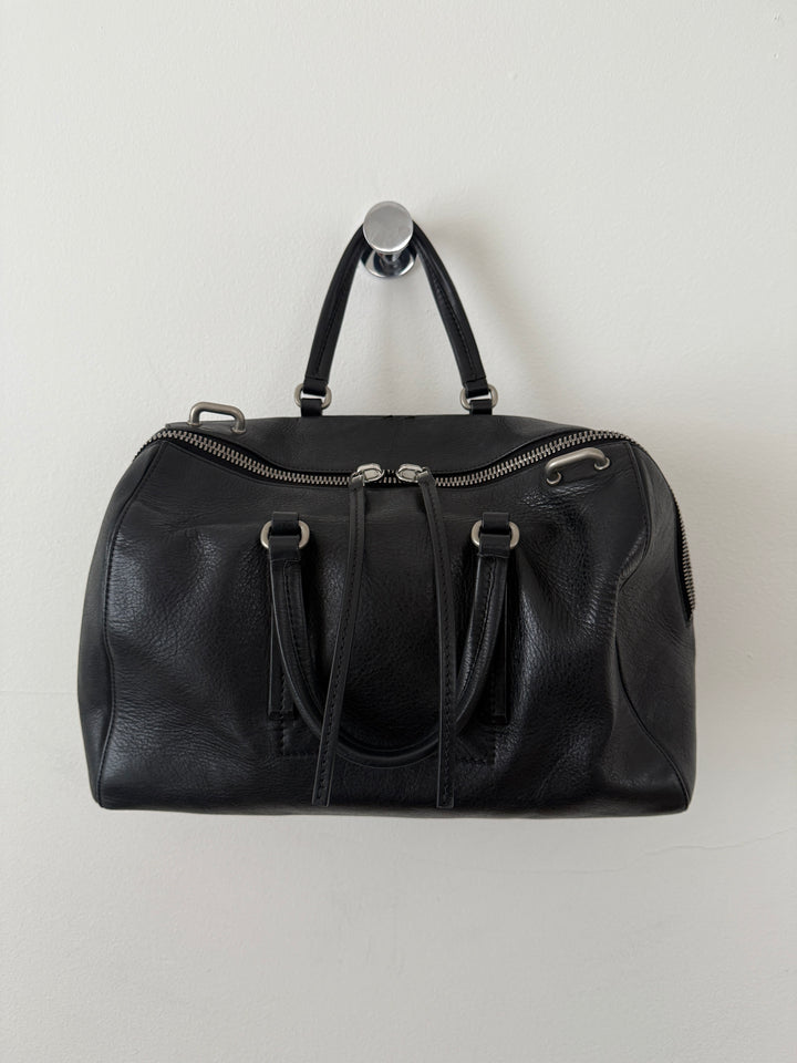Leather Top Handle Bag