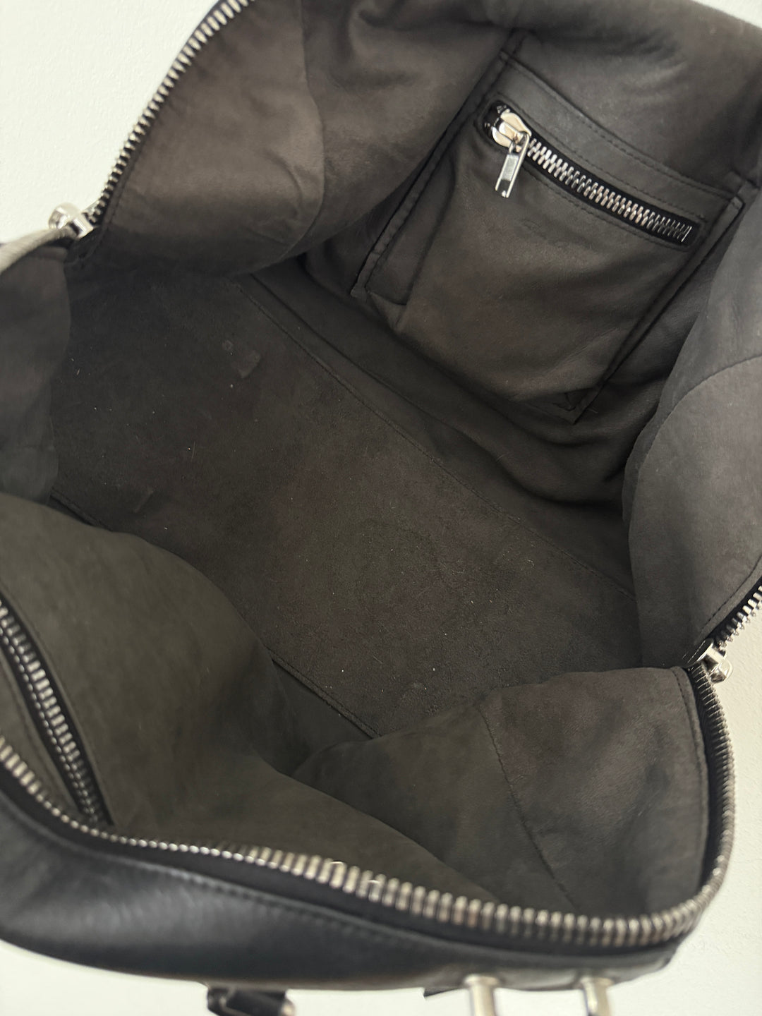 Leather Top Handle Bag