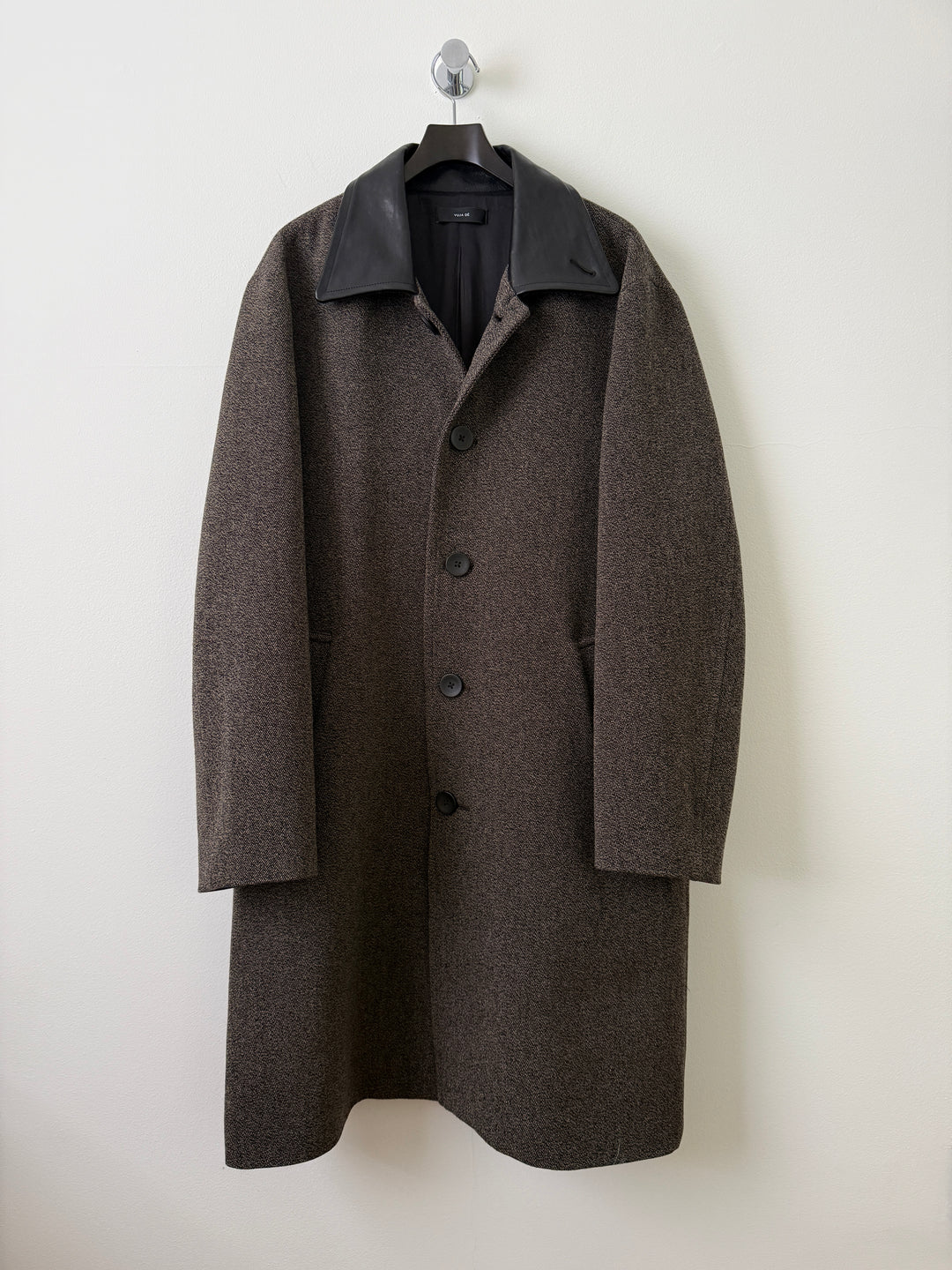 Dust Brown Car Coat