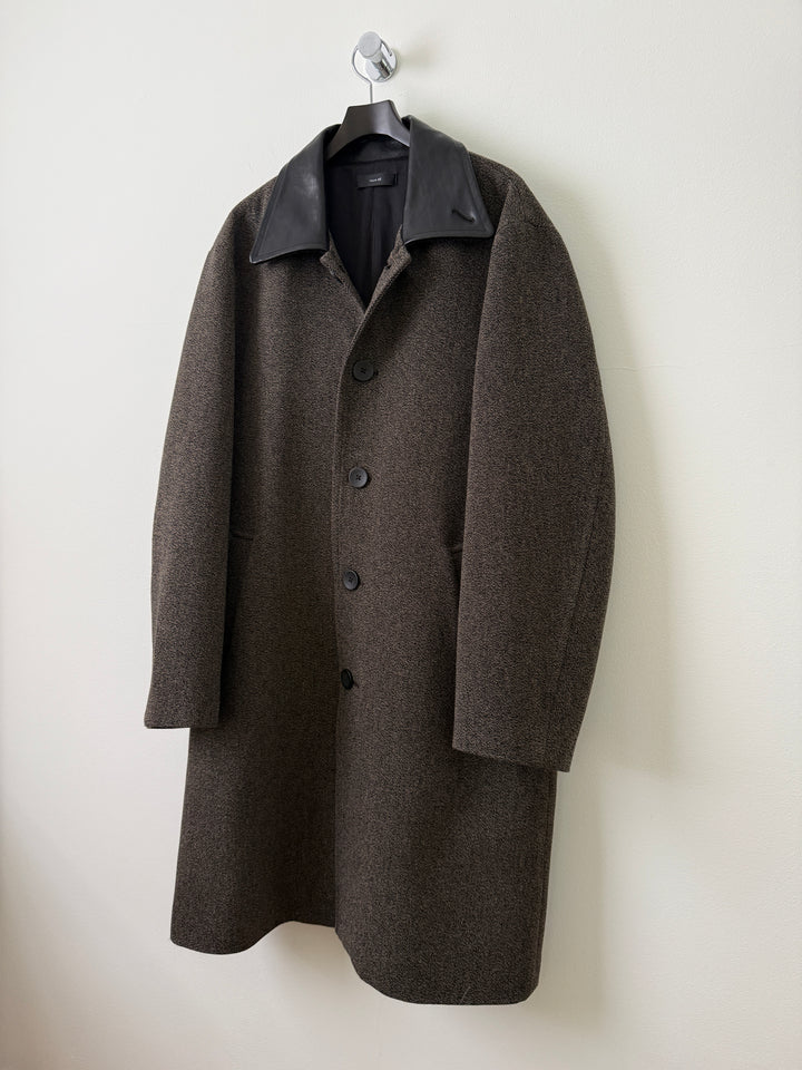 Dust Brown Car Coat