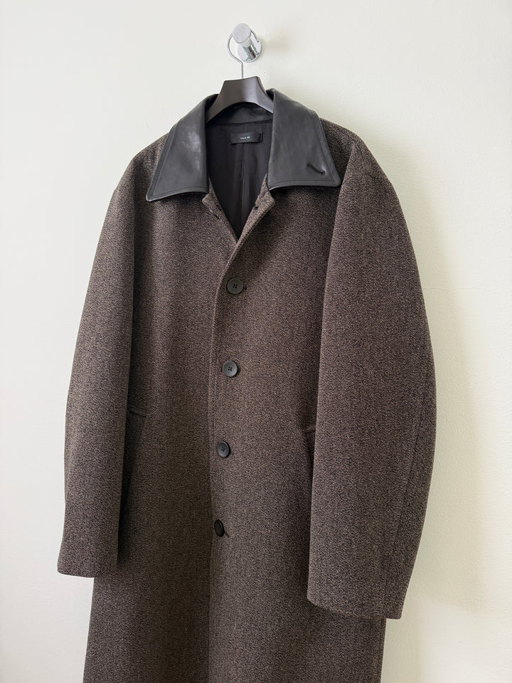 Dust Brown Car Coat