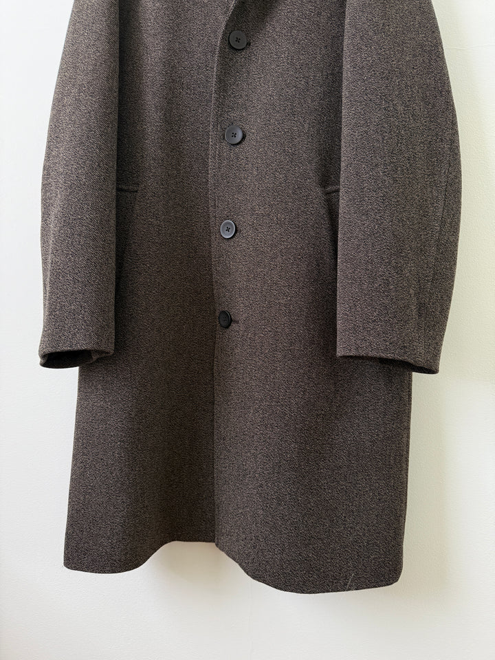 Dust Brown Car Coat