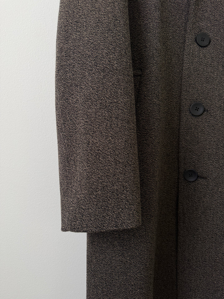 Dust Brown Car Coat
