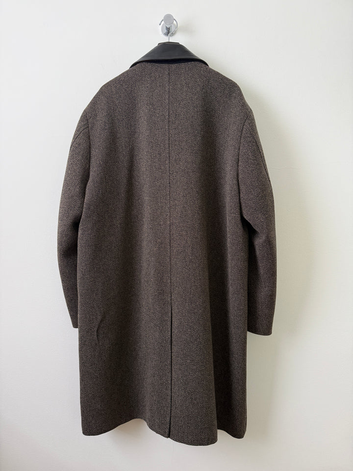 Dust Brown Car Coat