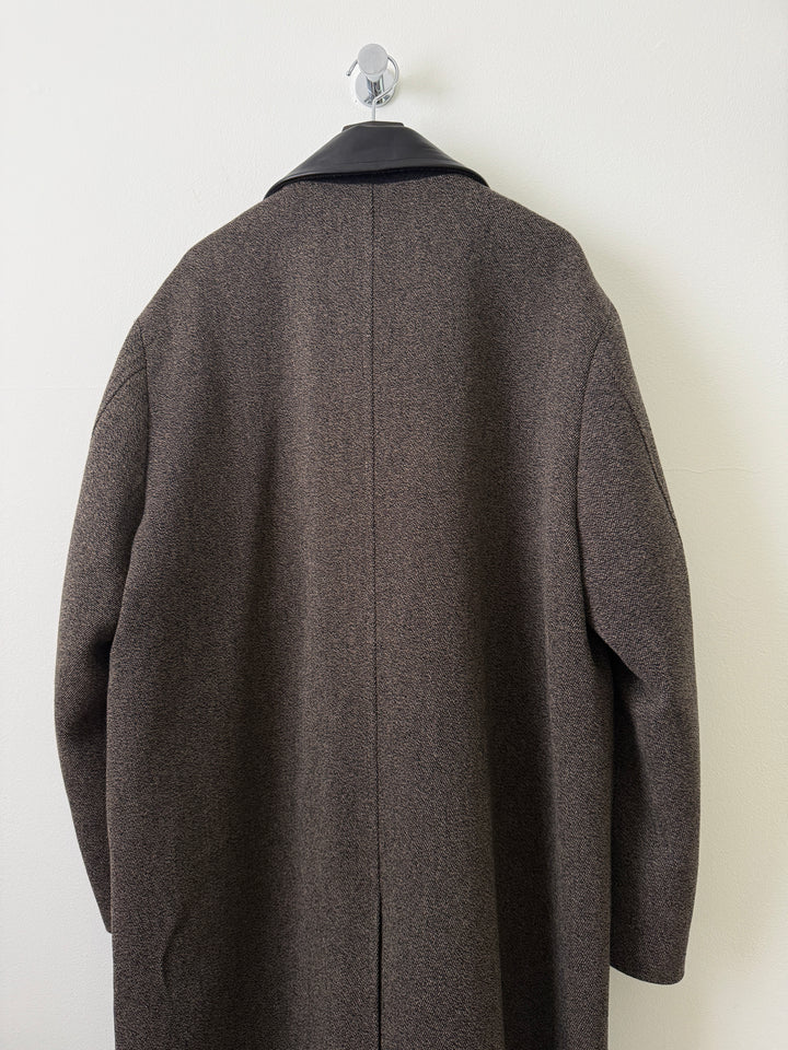 Dust Brown Car Coat