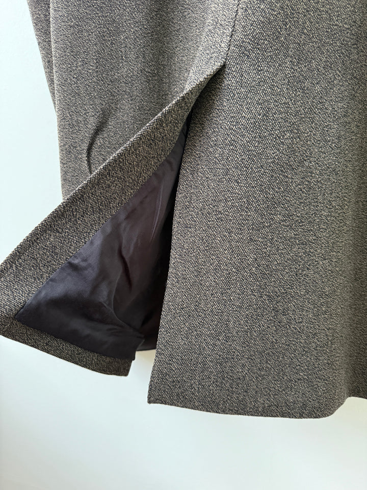 Dust Brown Car Coat