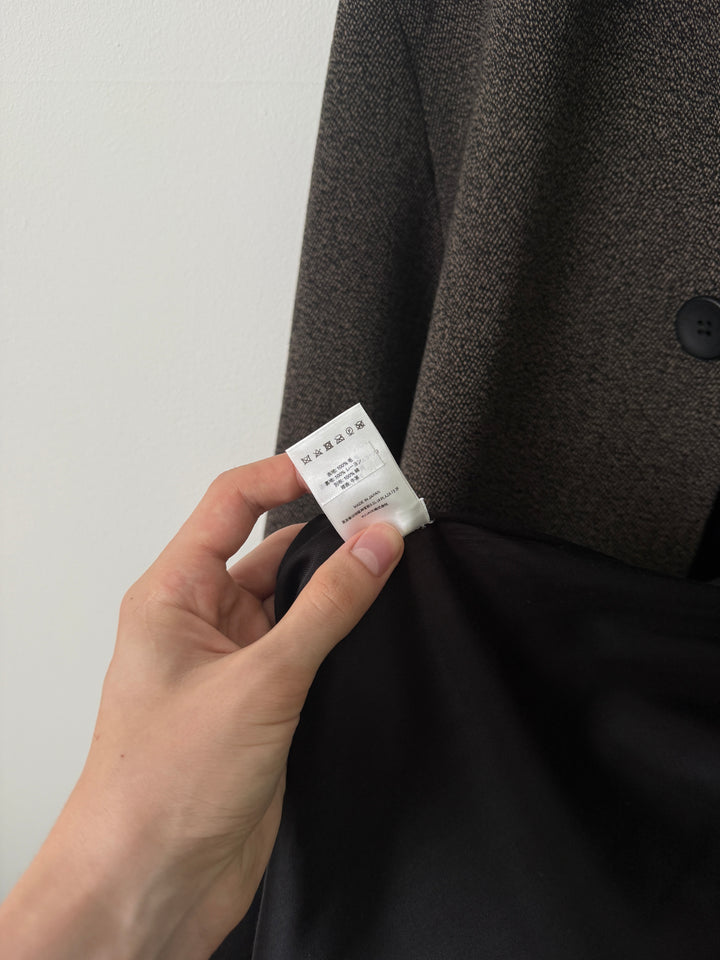 Dust Brown Car Coat