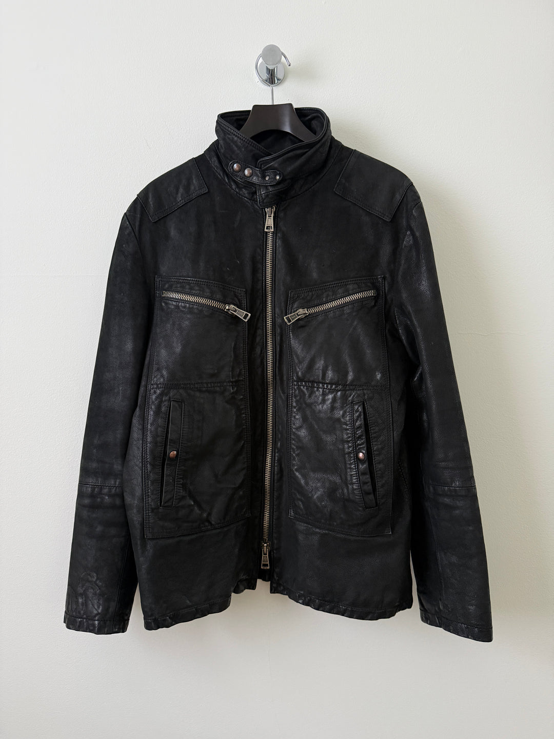 Leather Moto Jacket