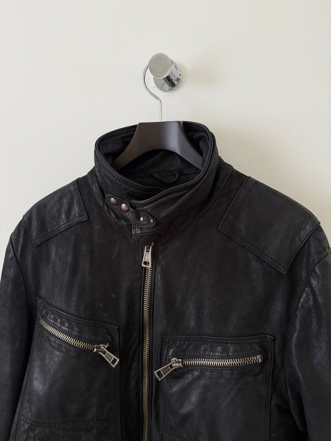 Leather Moto Jacket