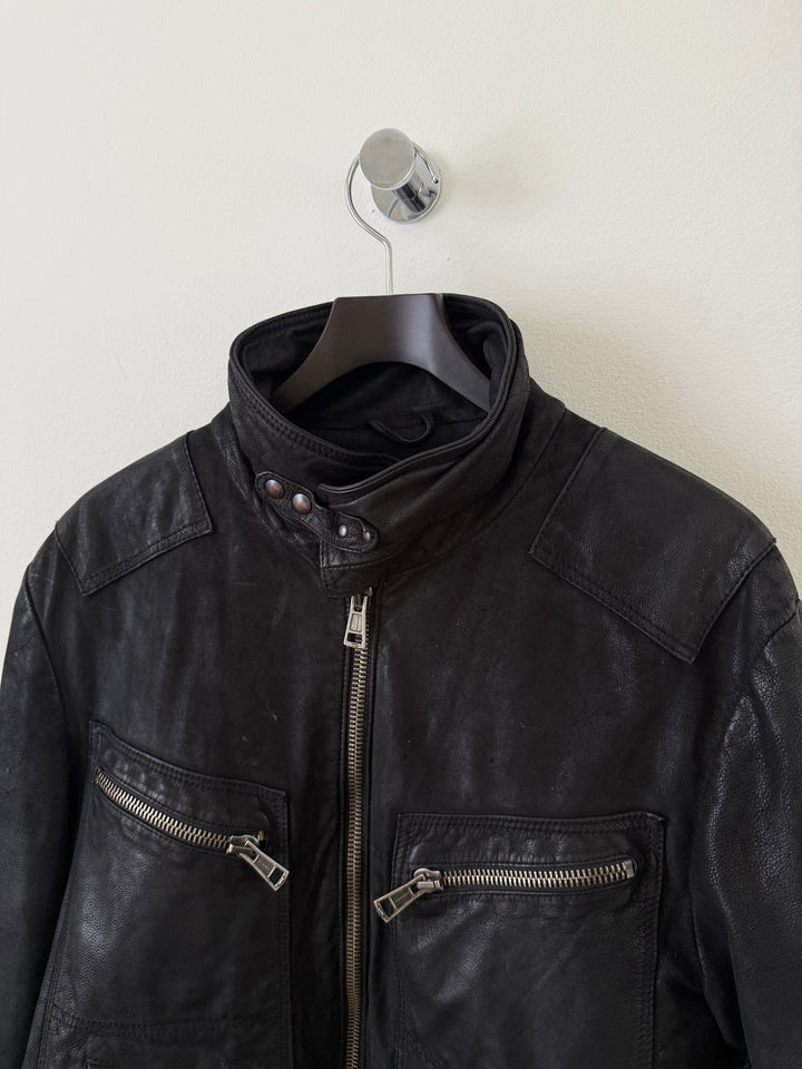 Leather Moto Jacket