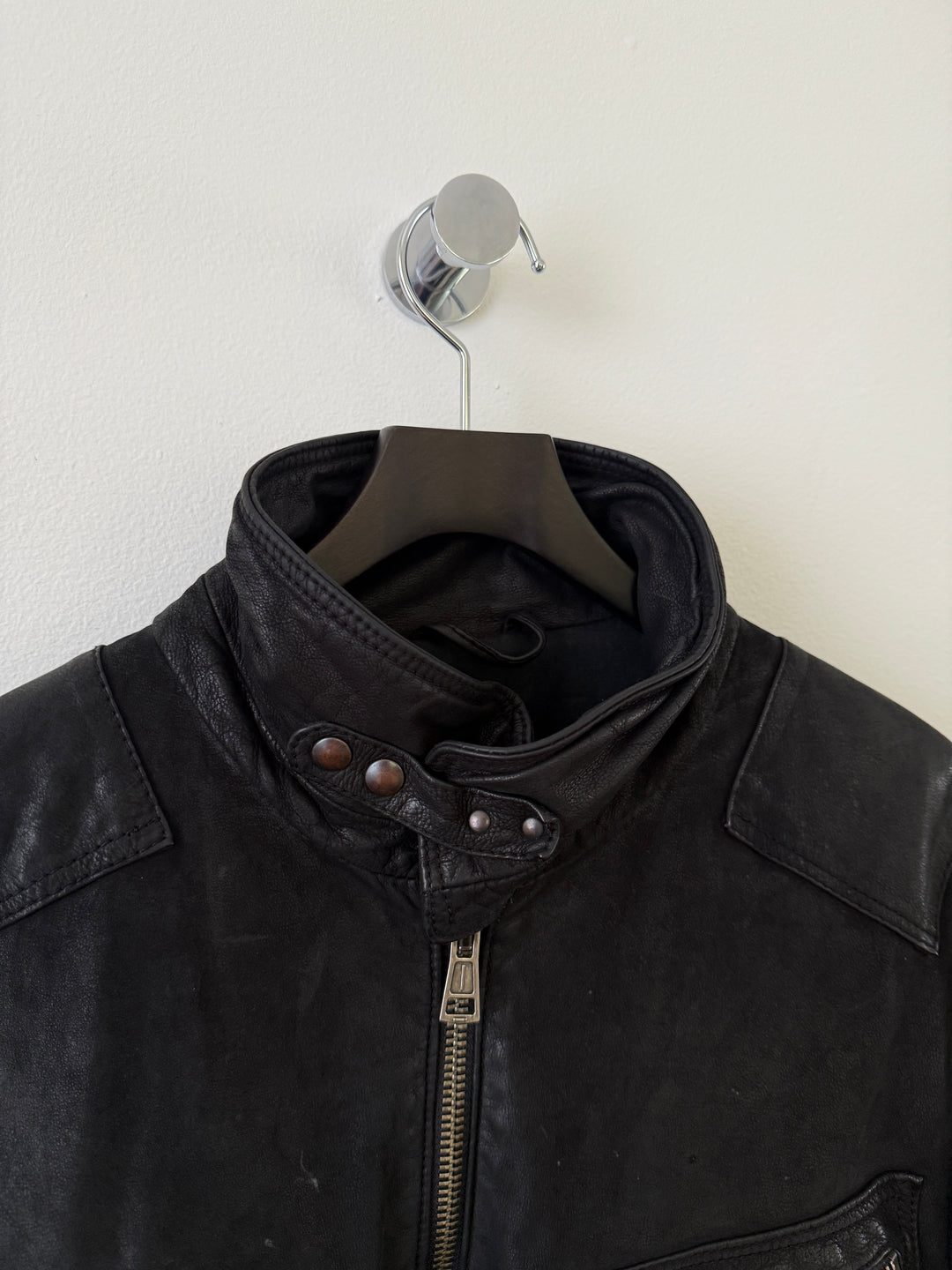 Leather Moto Jacket