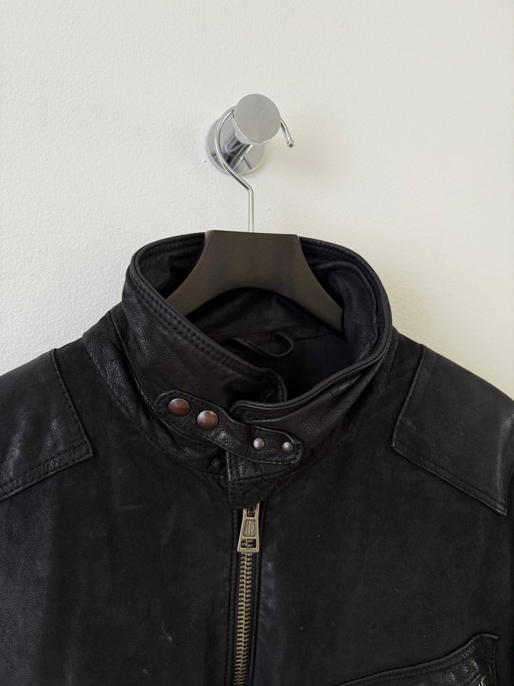 Leather Moto Jacket