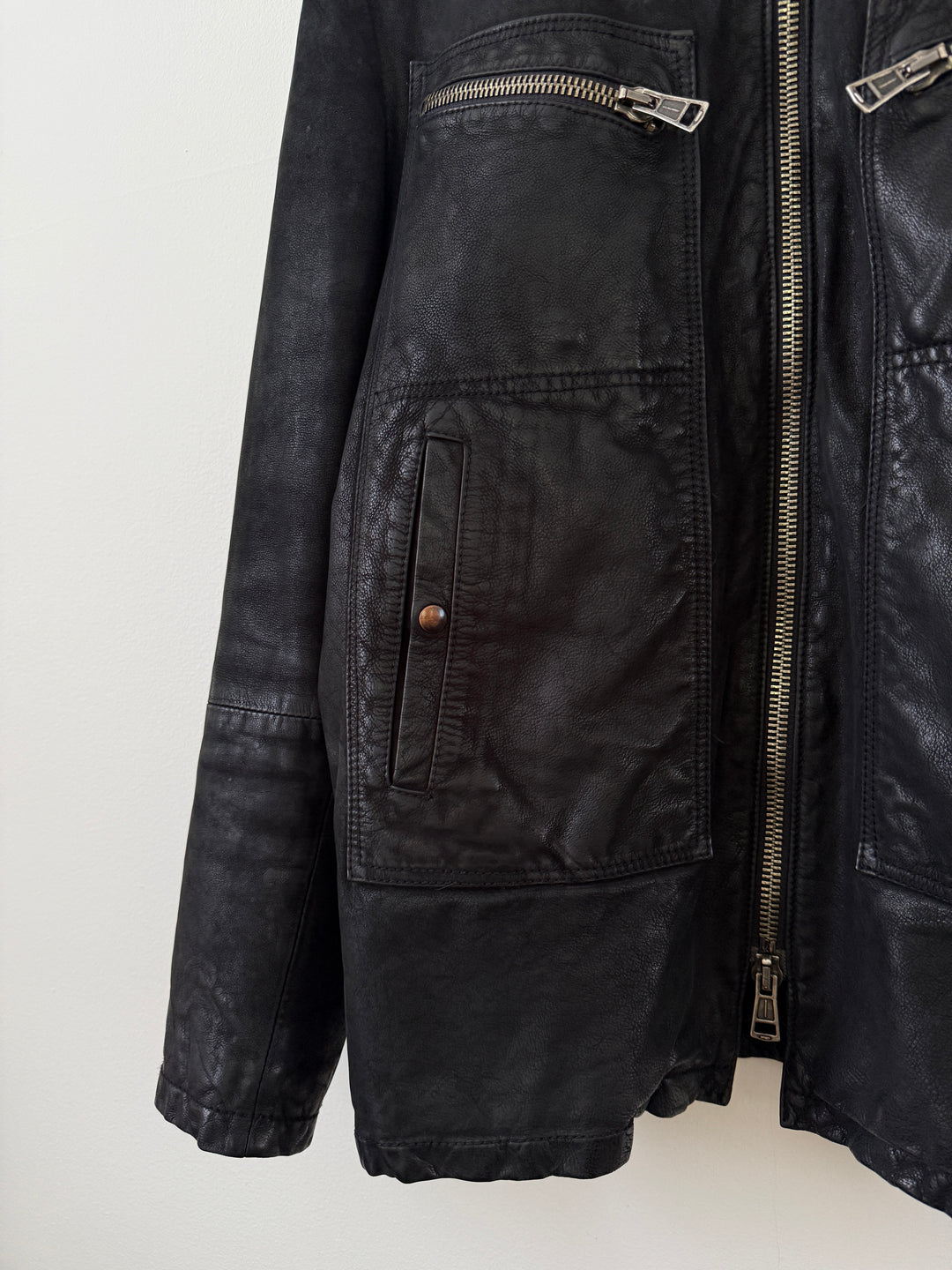 Leather Moto Jacket