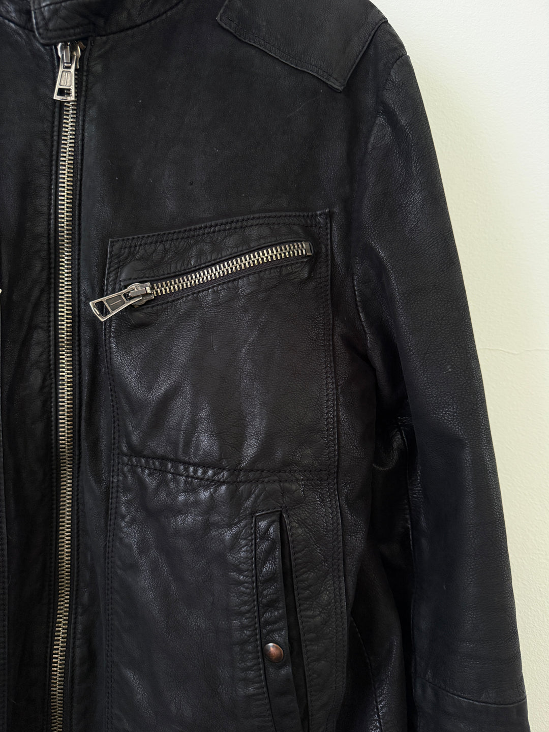 Leather Moto Jacket