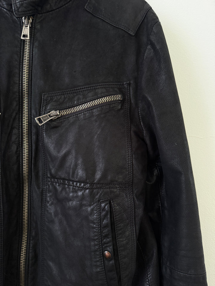 Leather Moto Jacket