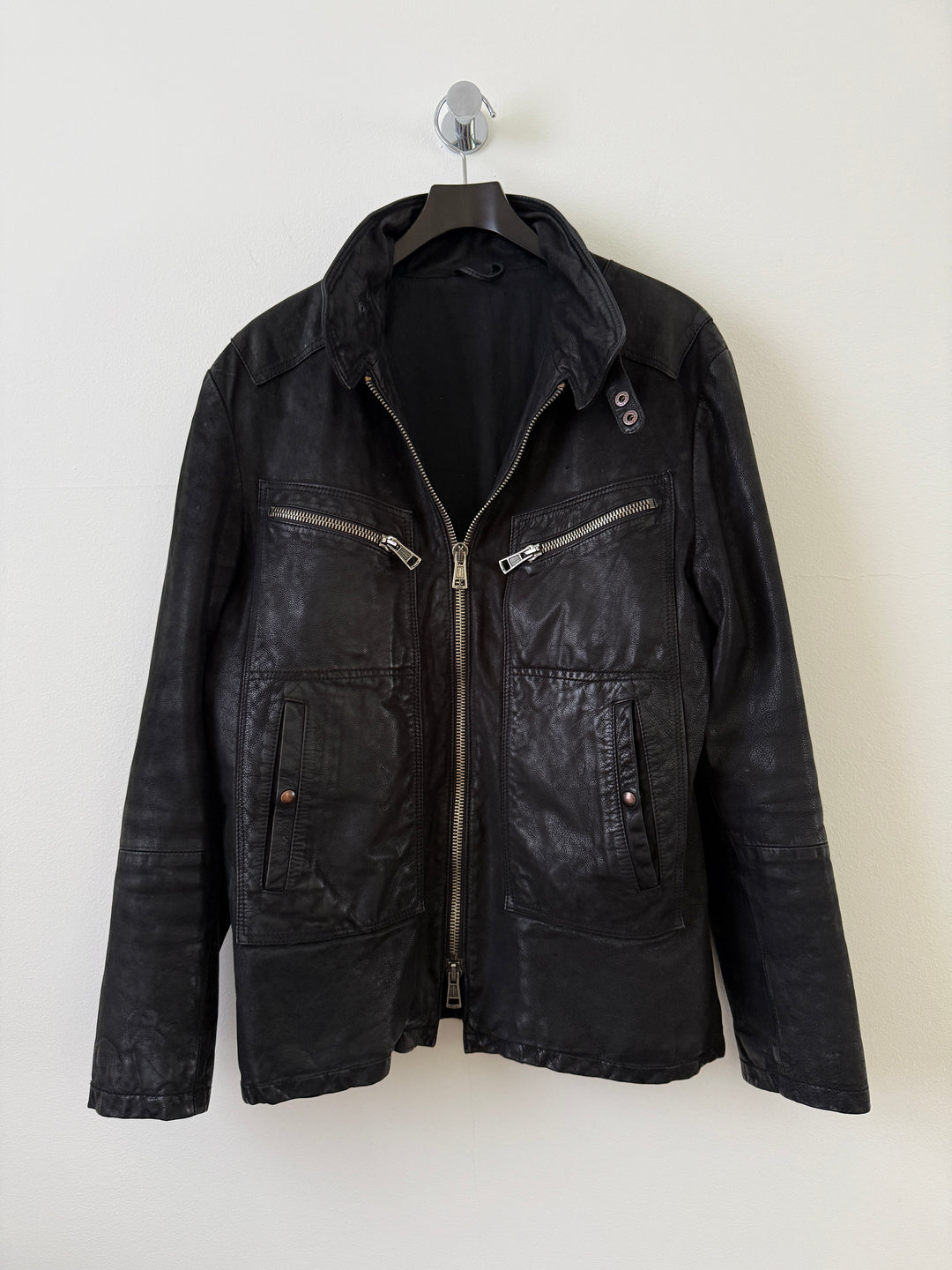 Leather Moto Jacket