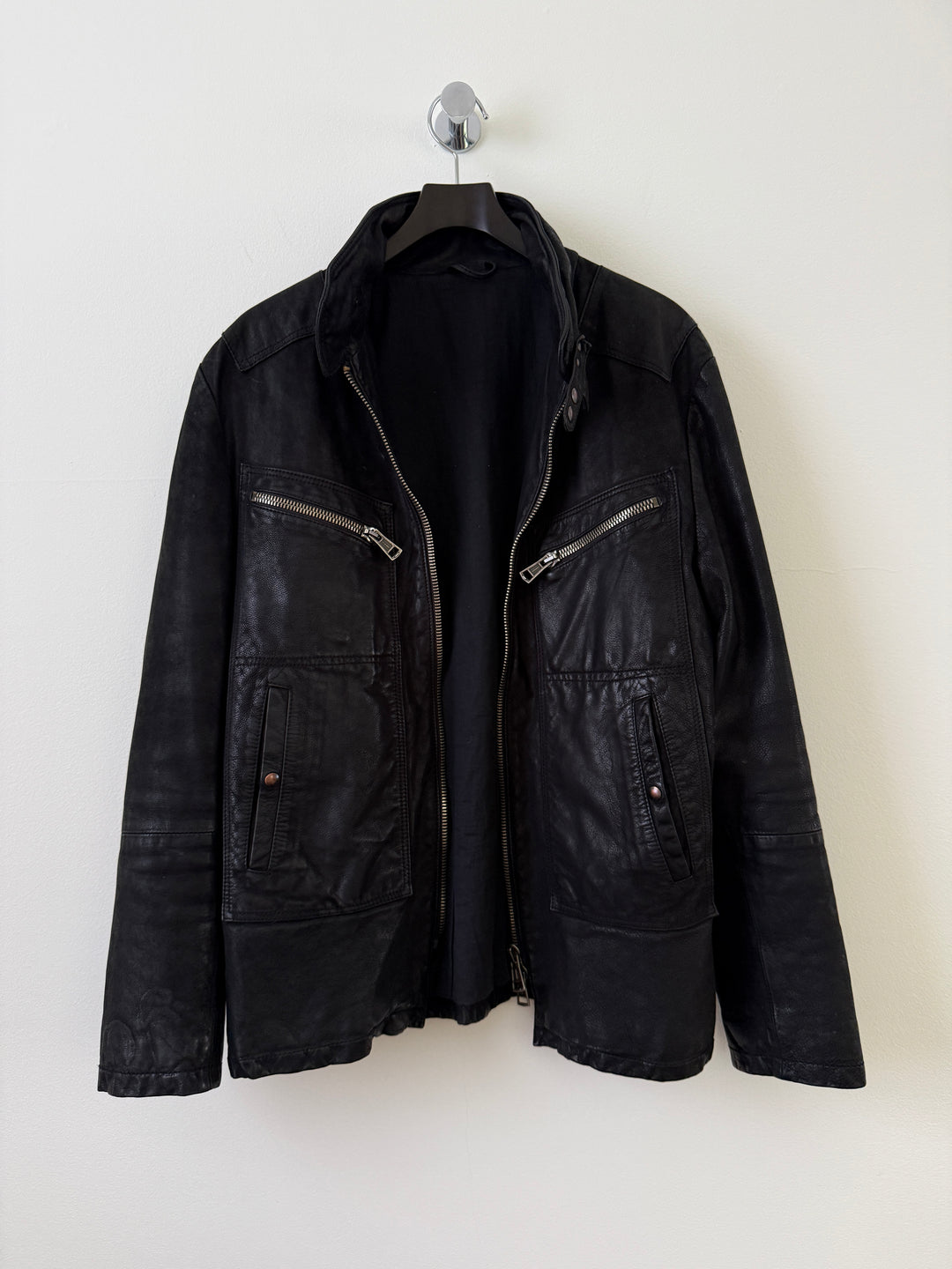 Leather Moto Jacket
