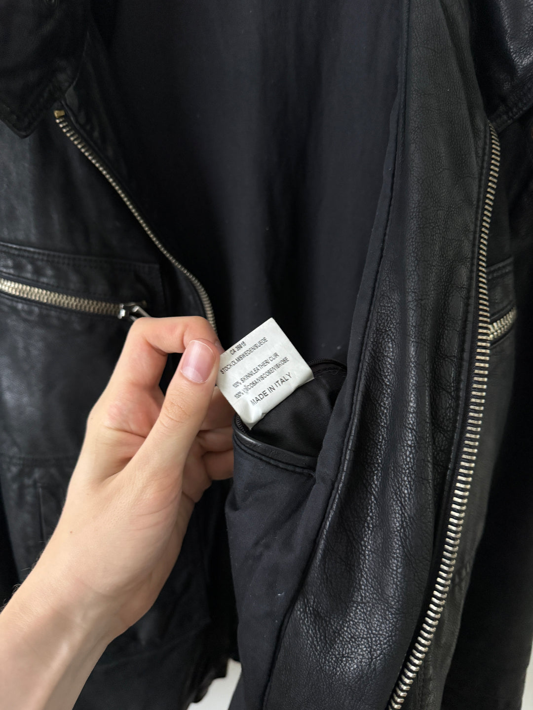 Leather Moto Jacket