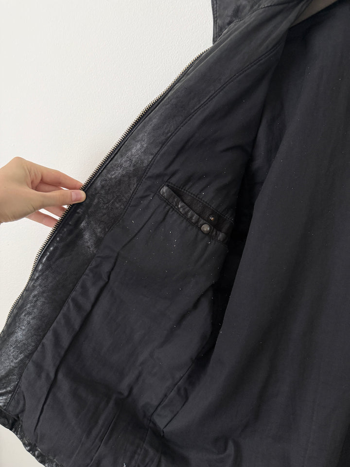 Leather Moto Jacket